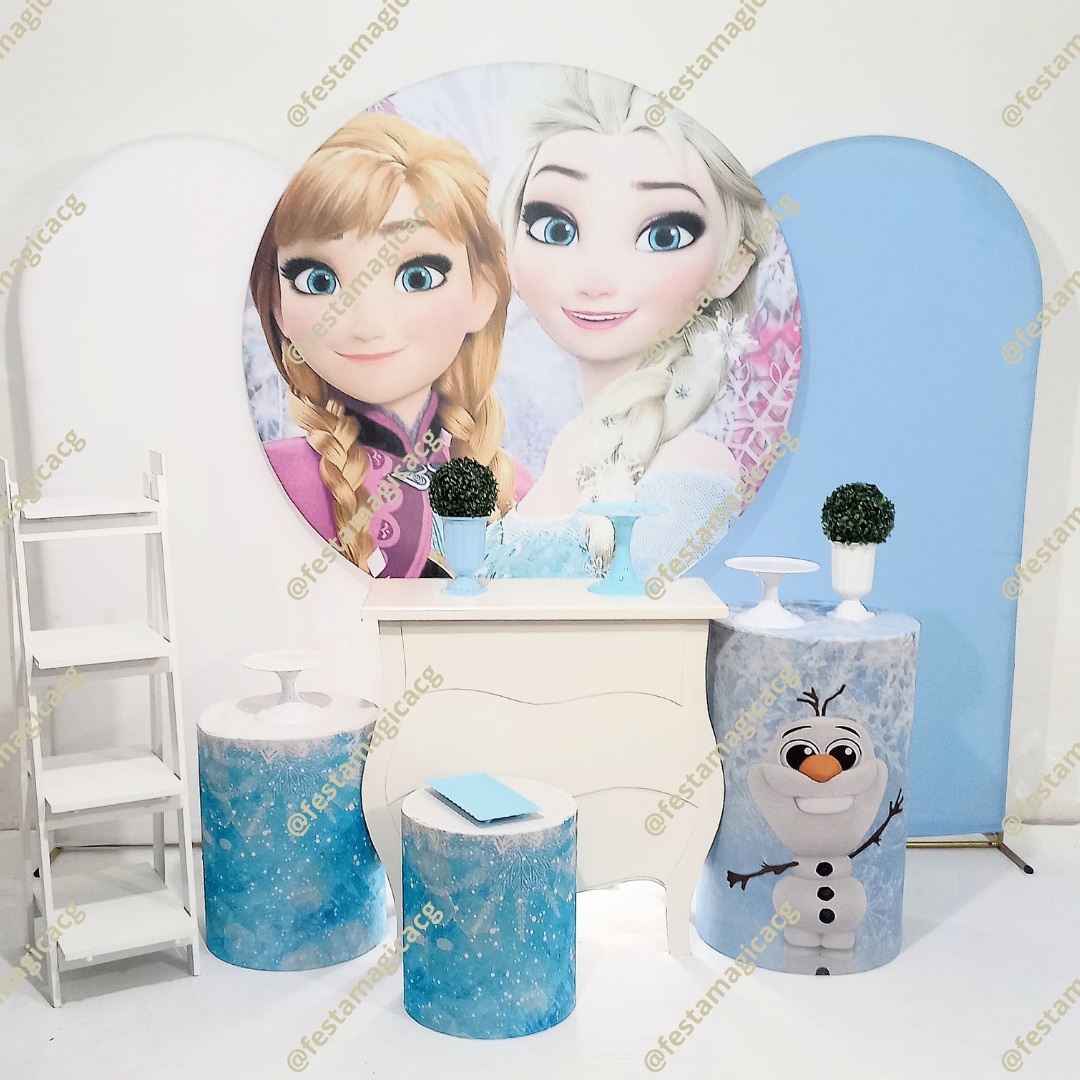 K4 Frozen Ana E Elsa - Olivete Filgueira