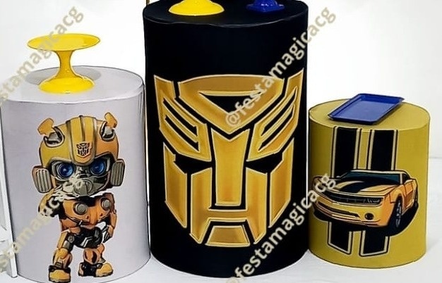Capas Cilindros Bumblebee - Olivete Filgueira