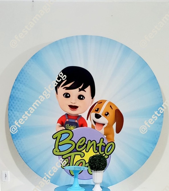 Painel Bento E Toto - Olivete Filgueira