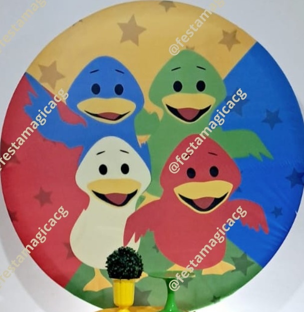 Capa Painel Patinho Colorido - Olivete Filgueira