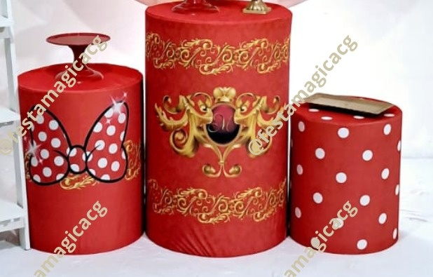 Cilindro Minnie Realeza  - Olivete Filgueira