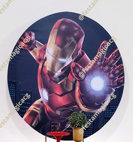 Painel Homem de Ferro - Olivete Filgueira