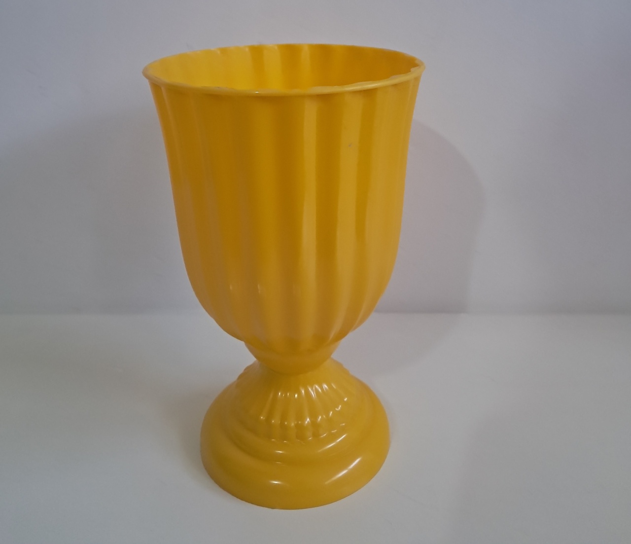 Vaso de Planta Dubai P Amarelo  - Olivete Filgueira