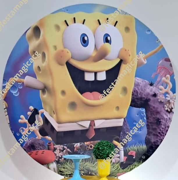 Capa Painel Bob Esponja 2 - Olivete Filgueira