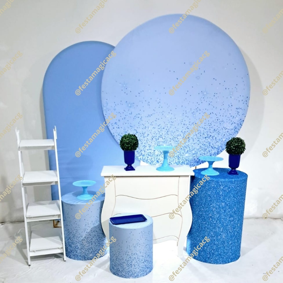 K3 Azul Glitter - Olivete Filgueira