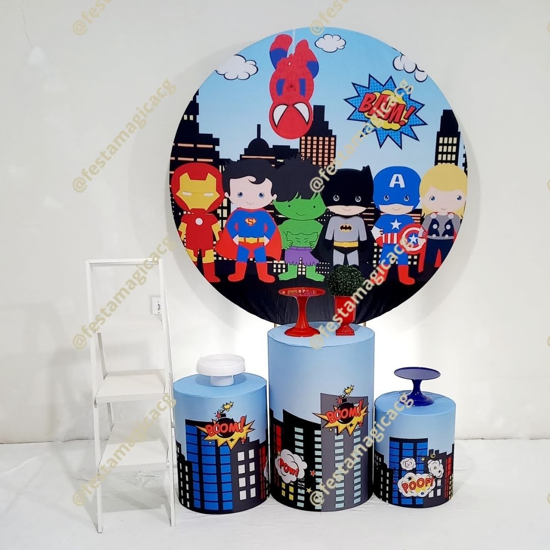 Kmini Vingadores Baby 1  - Olivete Filgueira