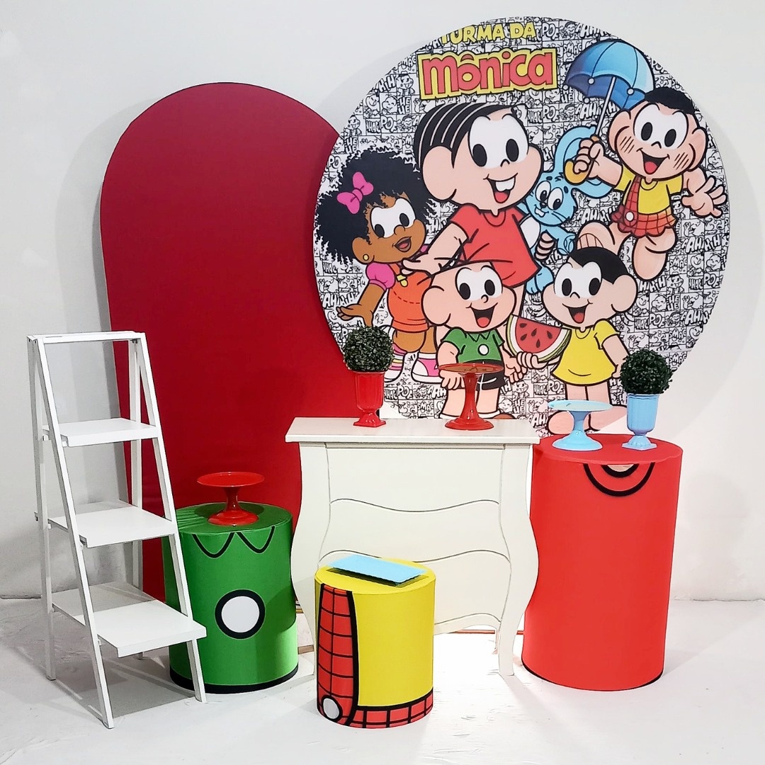 Kit 4 Turma da Mônica 150Cm  - Olivete Filgueira