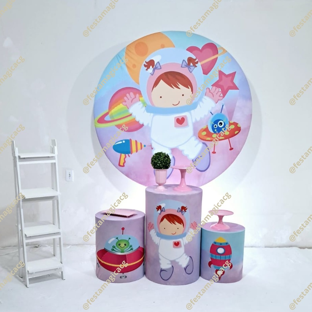 K1 Astronauta Baby Feminino   - Olivete Filgueira