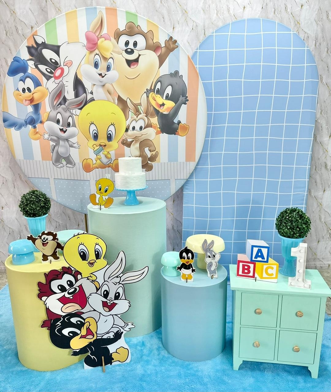 Baby Looney Tunes 2 Com Romano - Festerê Pegue e Monte 