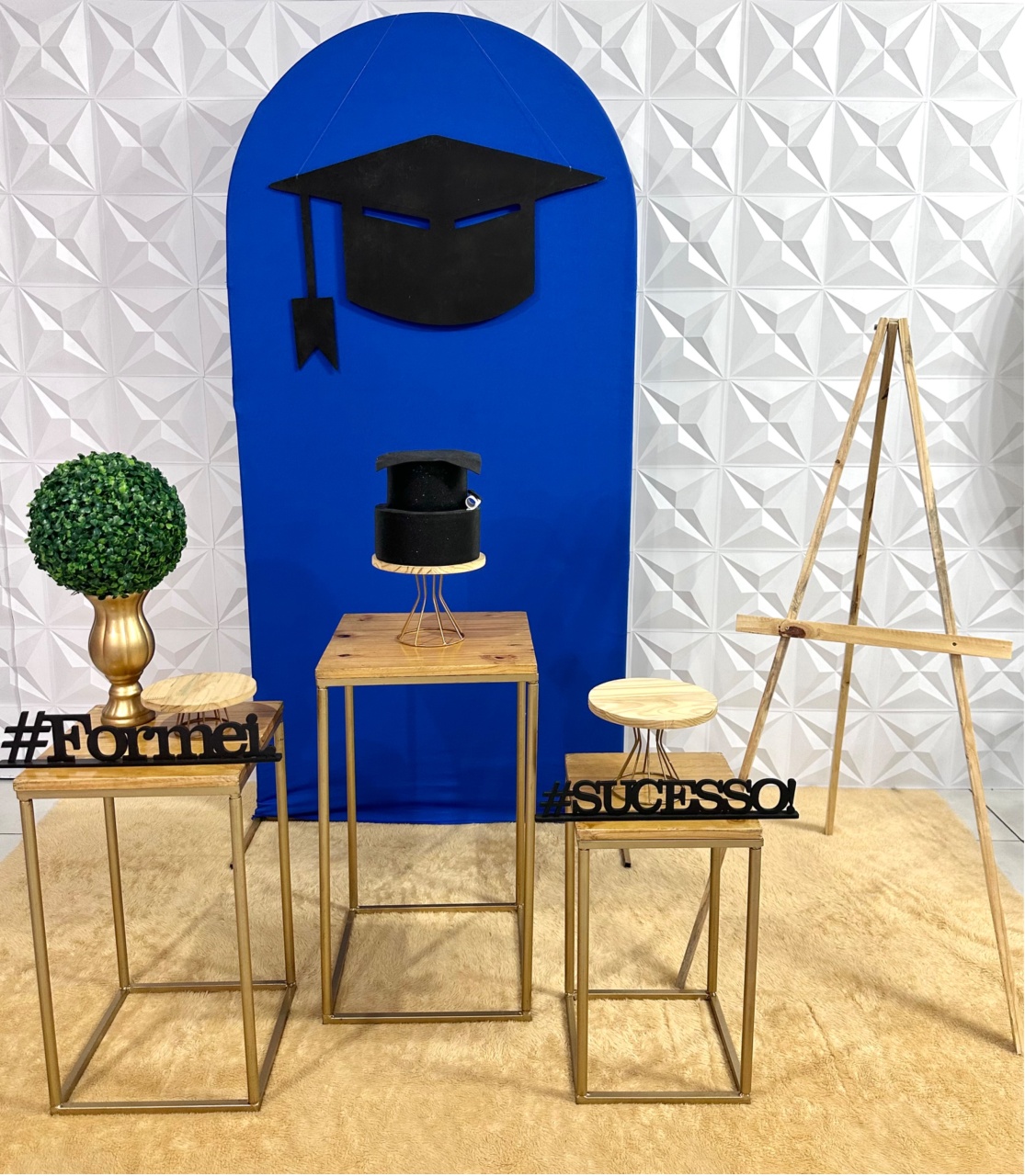 Formatura Azul - Festerê Pegue e Monte 