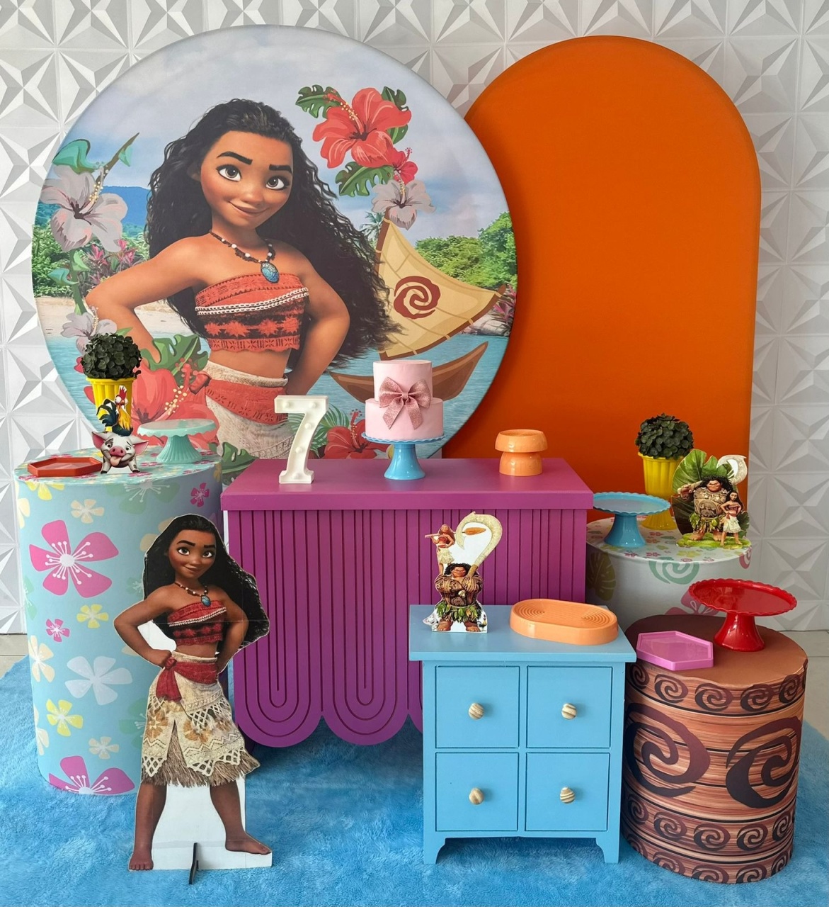 Moana 1 Com Armário E Romano - Festerê Pegue e Monte 