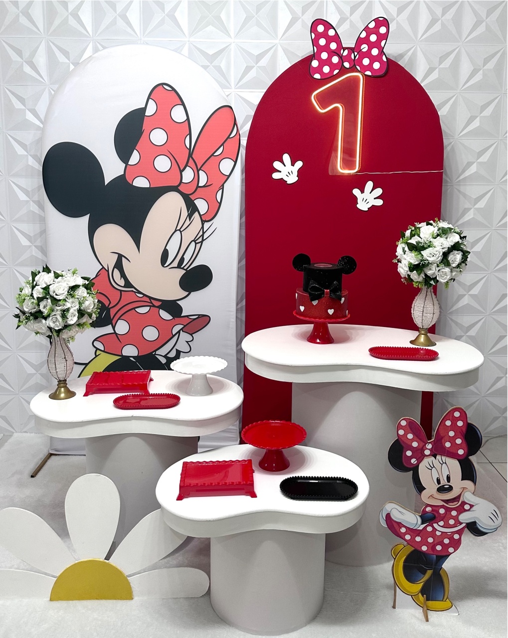 Minnie Vermelha Composição - Festerê Pegue e Monte 