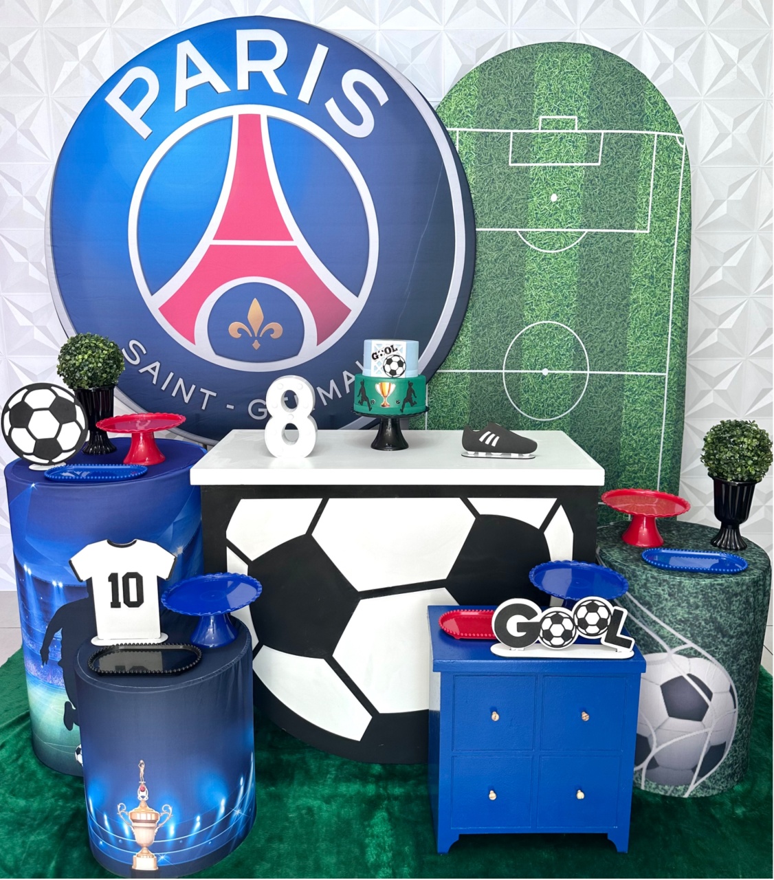 Psg Com Romano E Armário - Festerê Pegue e Monte 