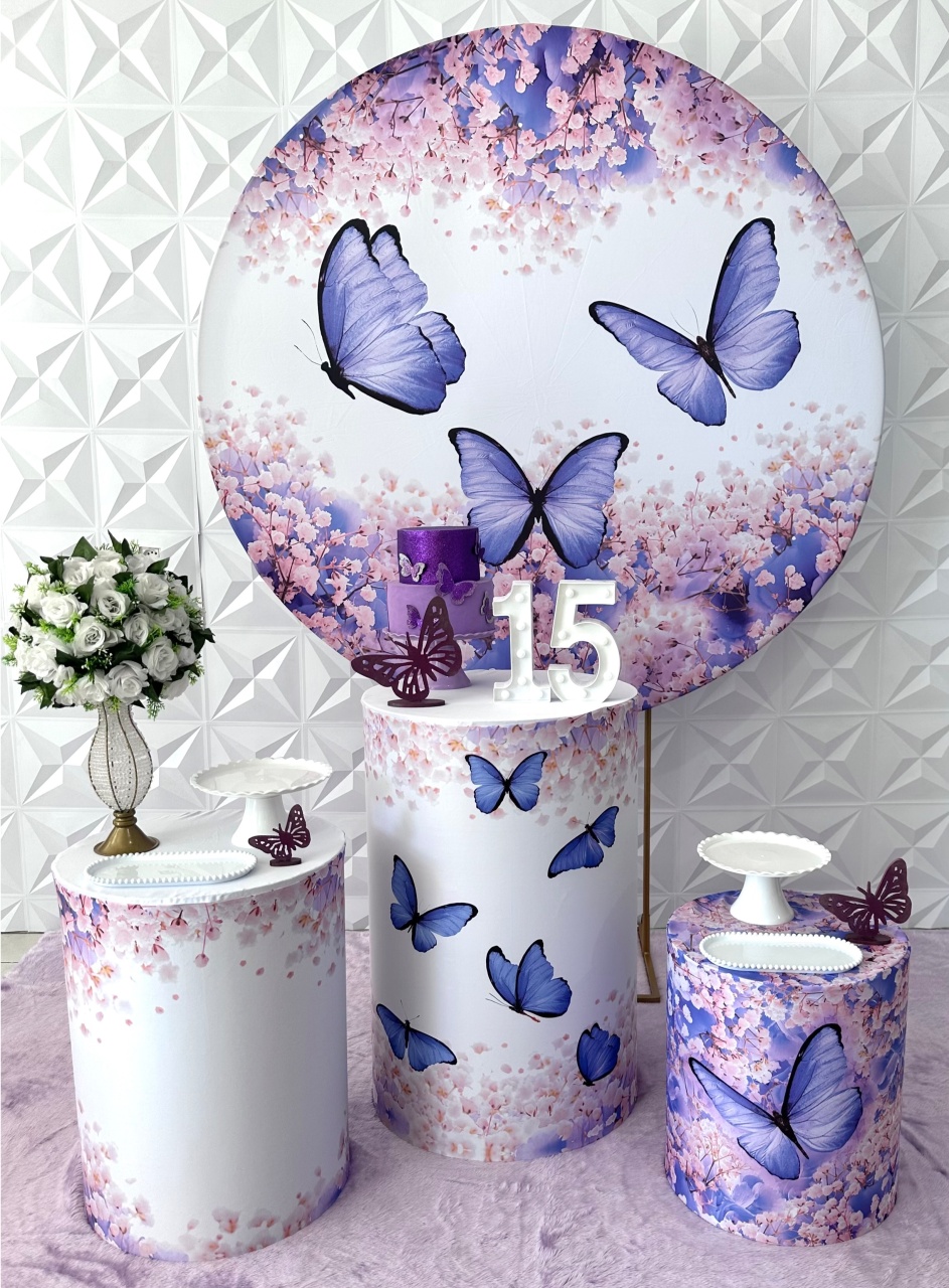 Borboletas Lilas - Festerê Pegue e Monte 