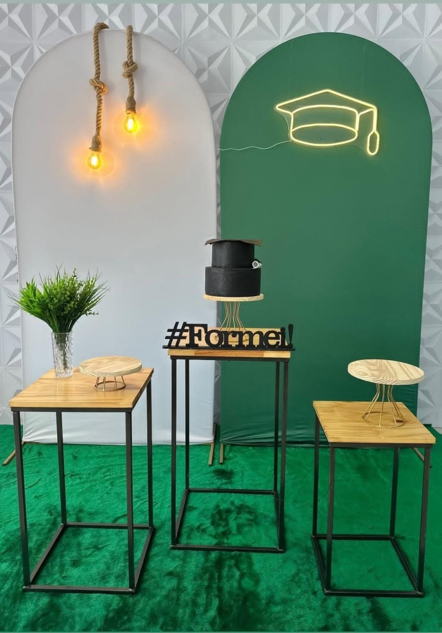 Formatura Branco Com Verde - Festerê Pegue e Monte 