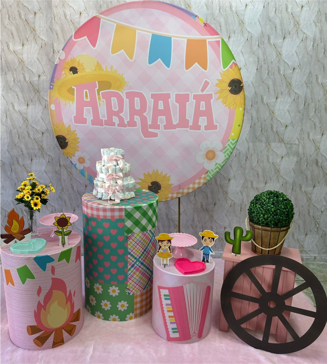 Arraiá Rosa - Festerê Pegue e Monte 