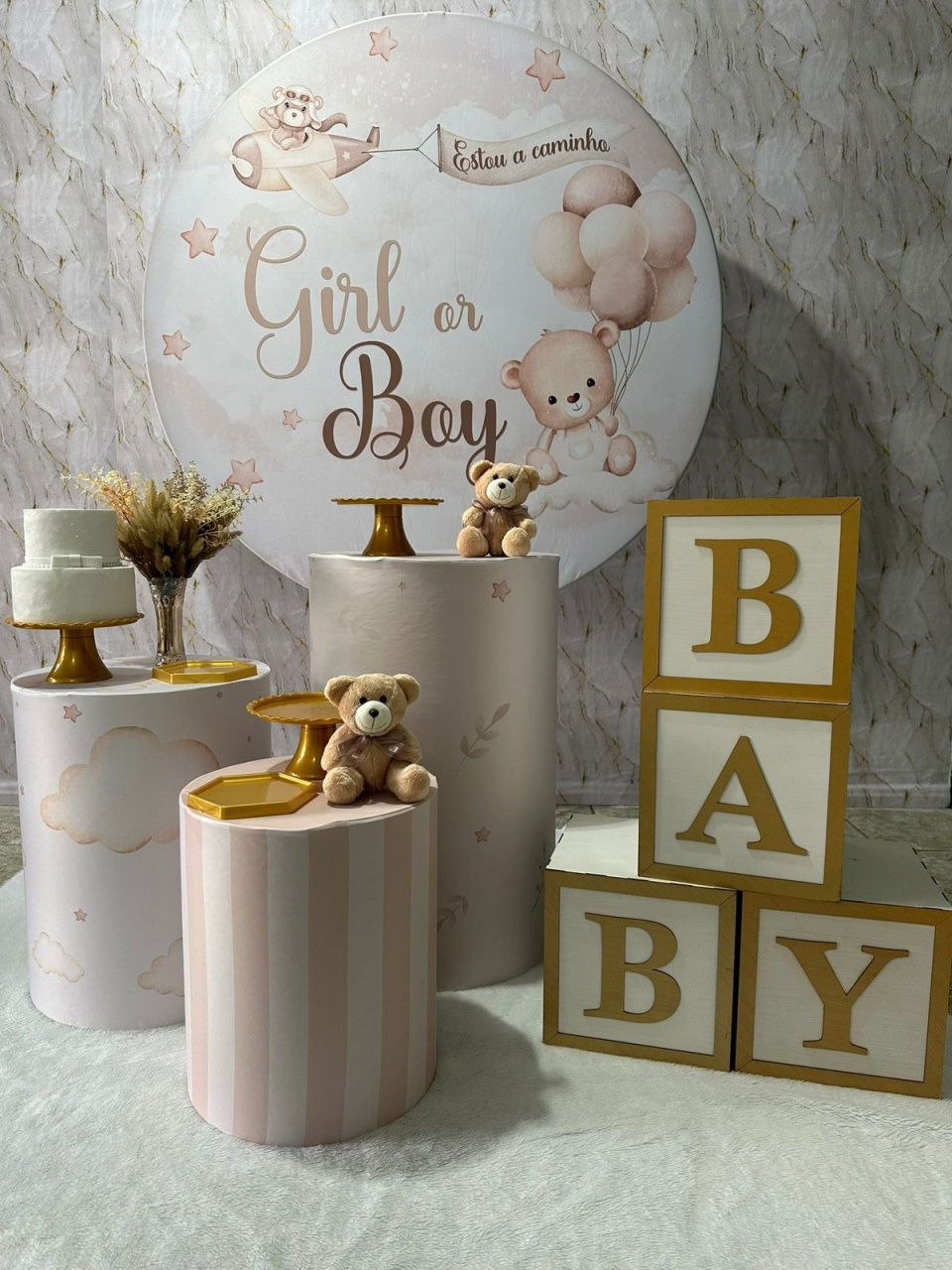 Boy Girl 2 Com Caixa Baby - Festerê Pegue e Monte 