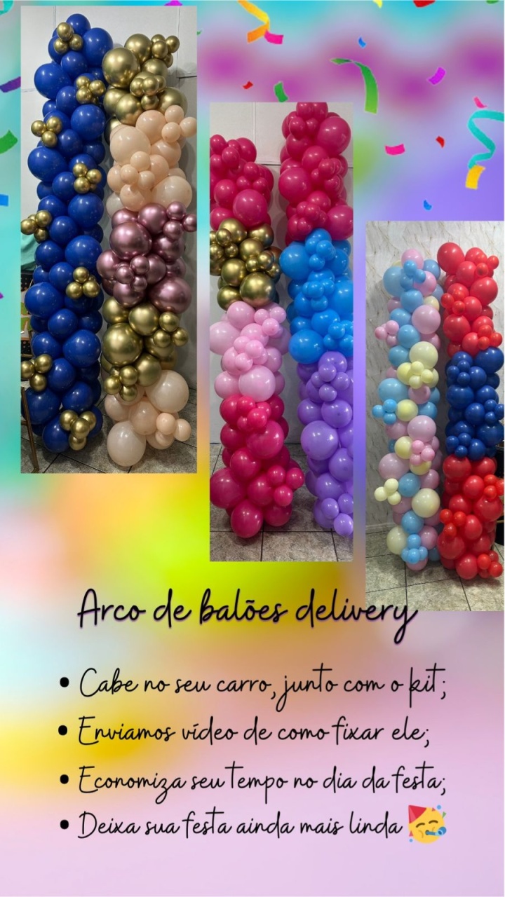 Arco de Balão  - Festerê Pegue e Monte 