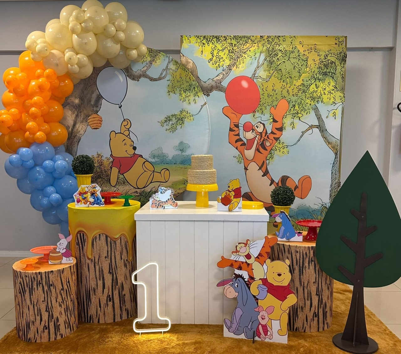 Urso Pooh 1  - Festerê Pegue e Monte 