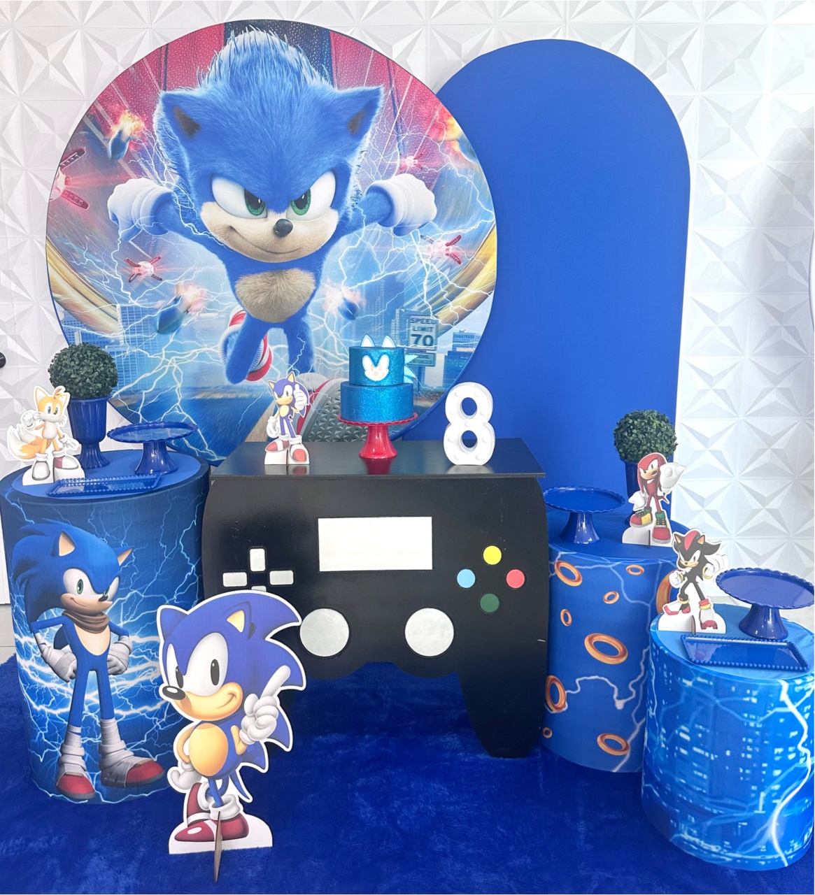 Sonic 1 Com Romano E Armário - Festerê Pegue e Monte 