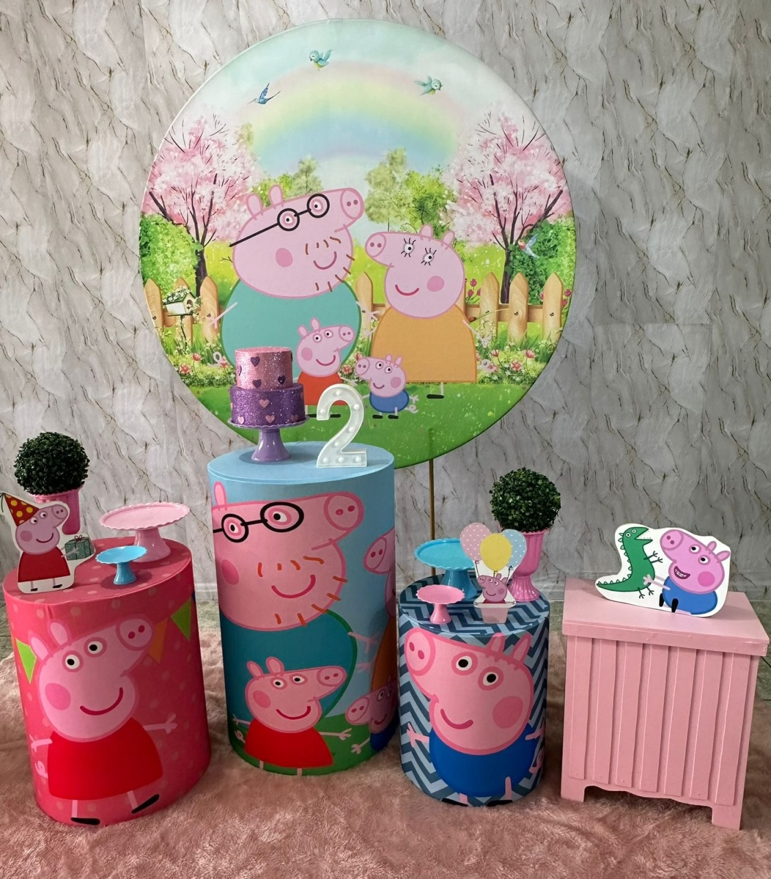 Peppa Pig - Festerê Pegue e Monte 