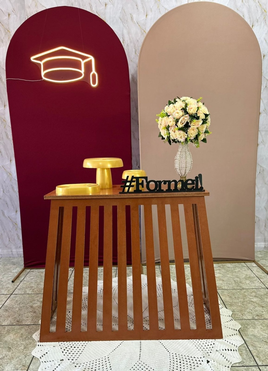 Formatura Marsala E Bege - Festerê Pegue e Monte 