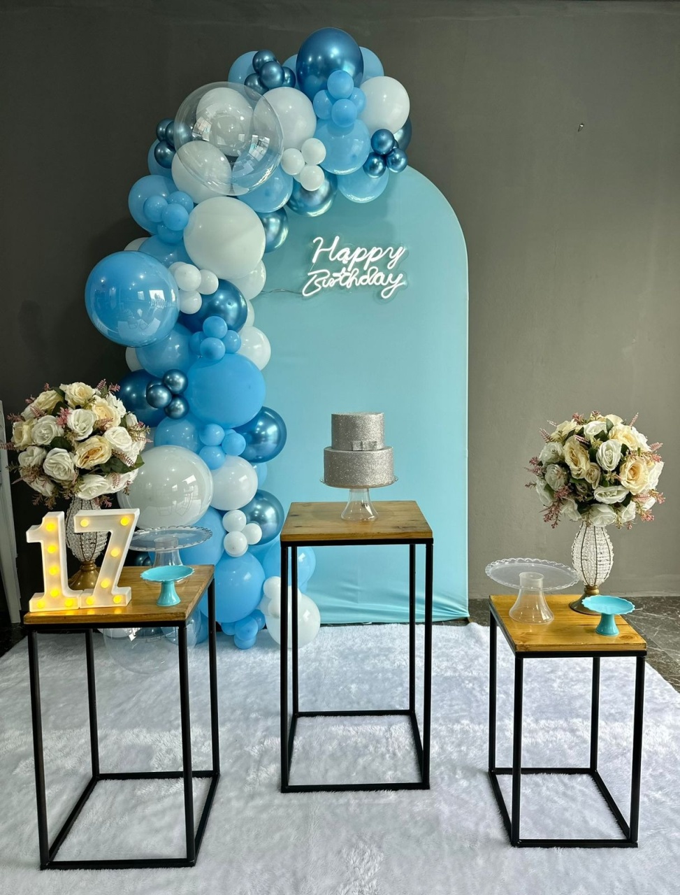 Happy Birthday Romano Azul  - Festerê Pegue e Monte 
