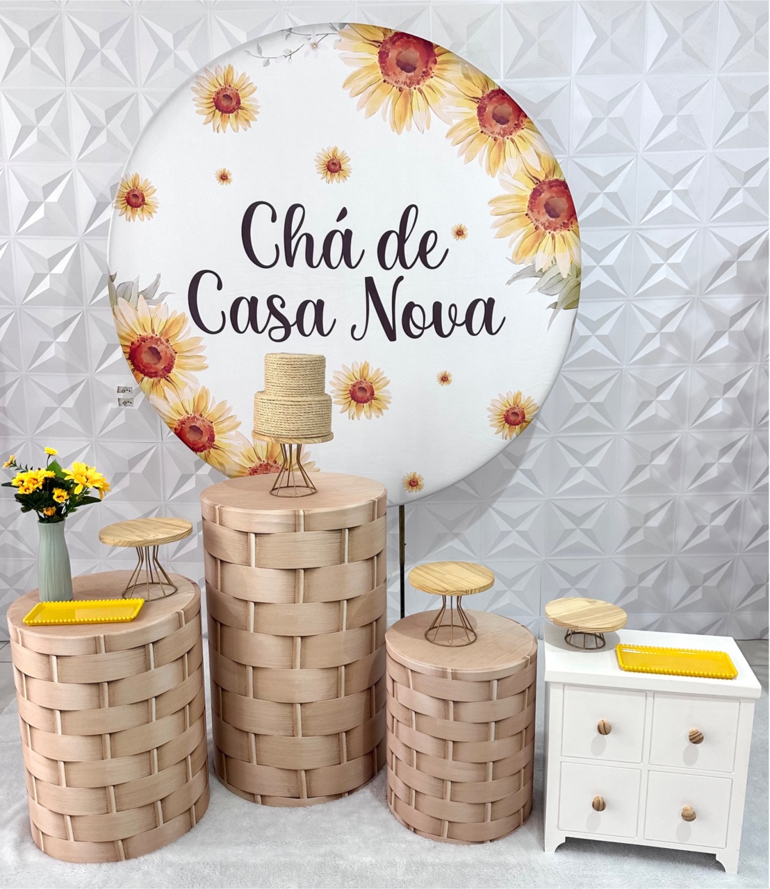 Chá Casa Nova Girassóis  - Festerê Pegue e Monte 