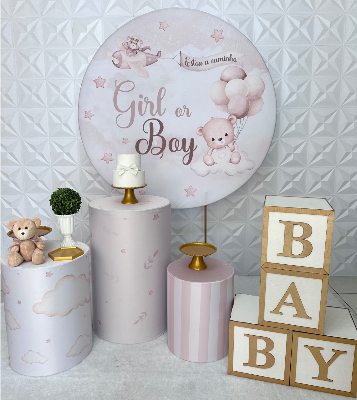 Boy Girl 2 Com Caixa Baby - Festerê Pegue e Monte 