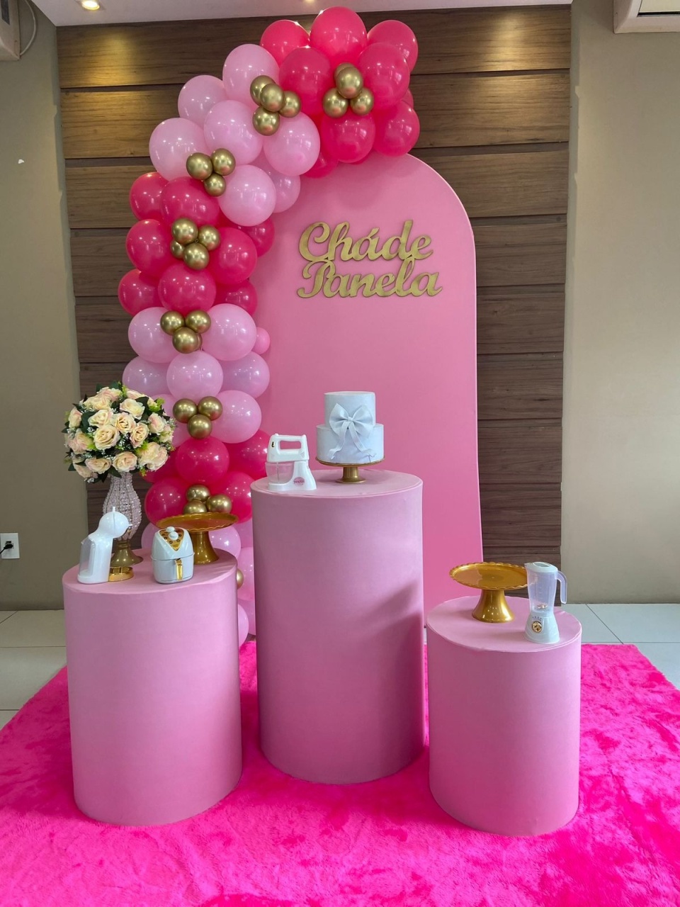 Chá Panela Rosa  - Festerê Pegue e Monte 