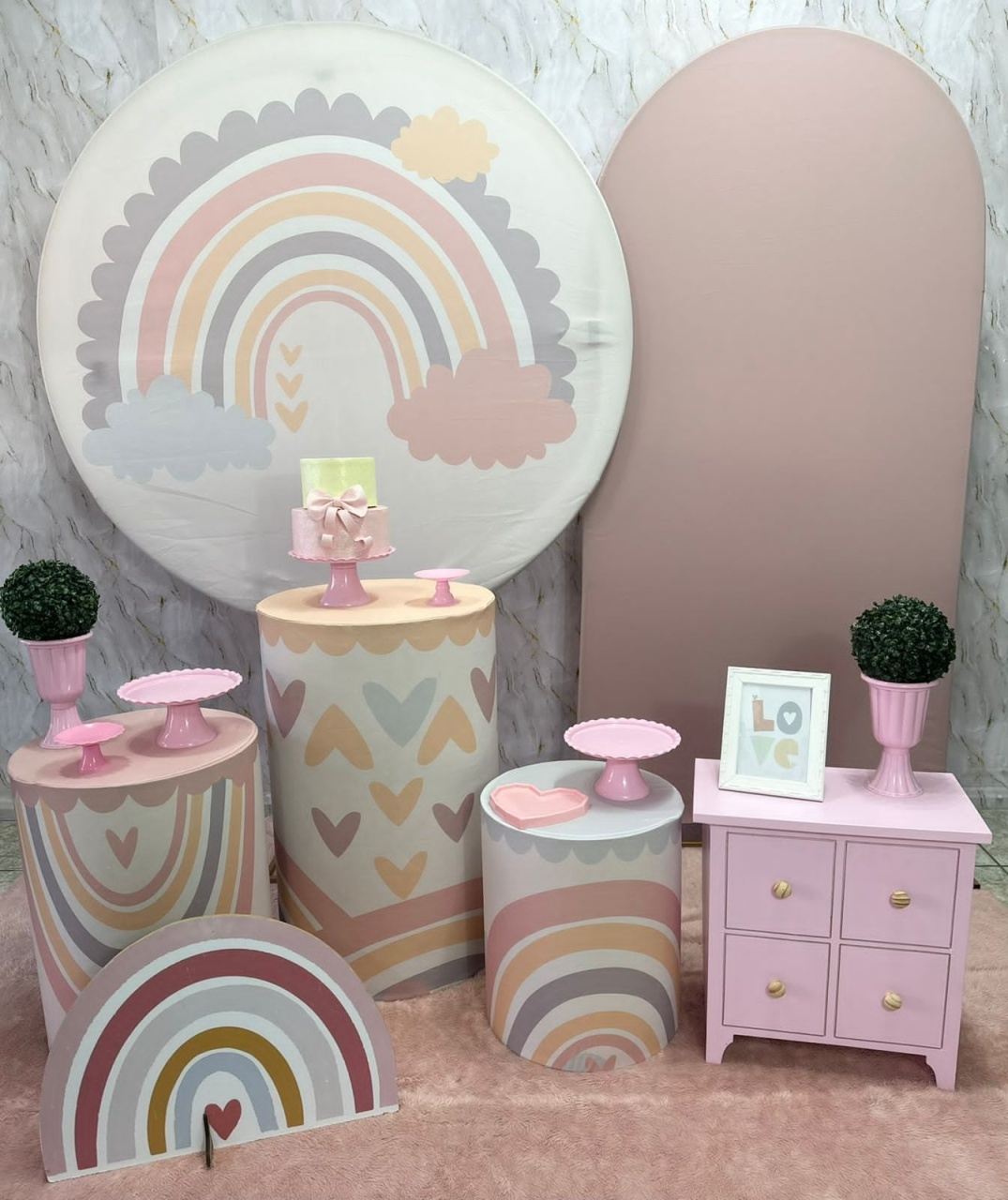 Arco Íris Boho 1 Com Romano - Festerê Pegue e Monte 