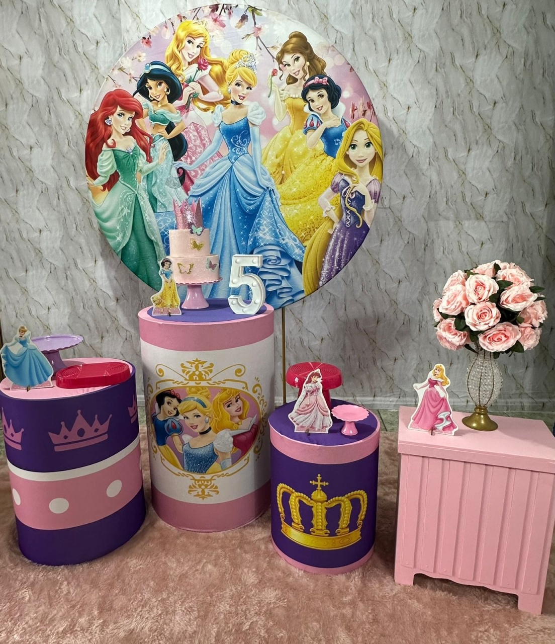Princesas - Festerê Pegue e Monte 