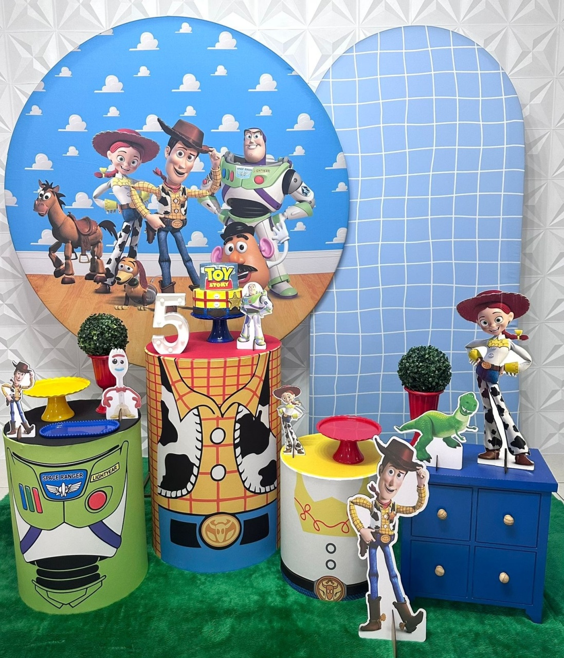 Toy Story Com Romano  - Festerê Pegue e Monte 