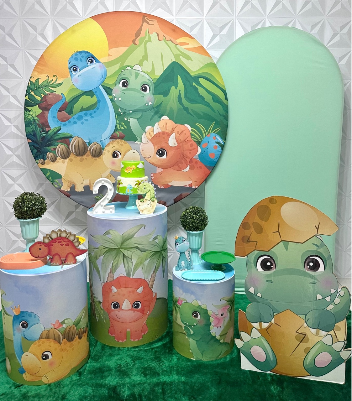 Dino Baby 1 Com Romano - Festerê Pegue e Monte 