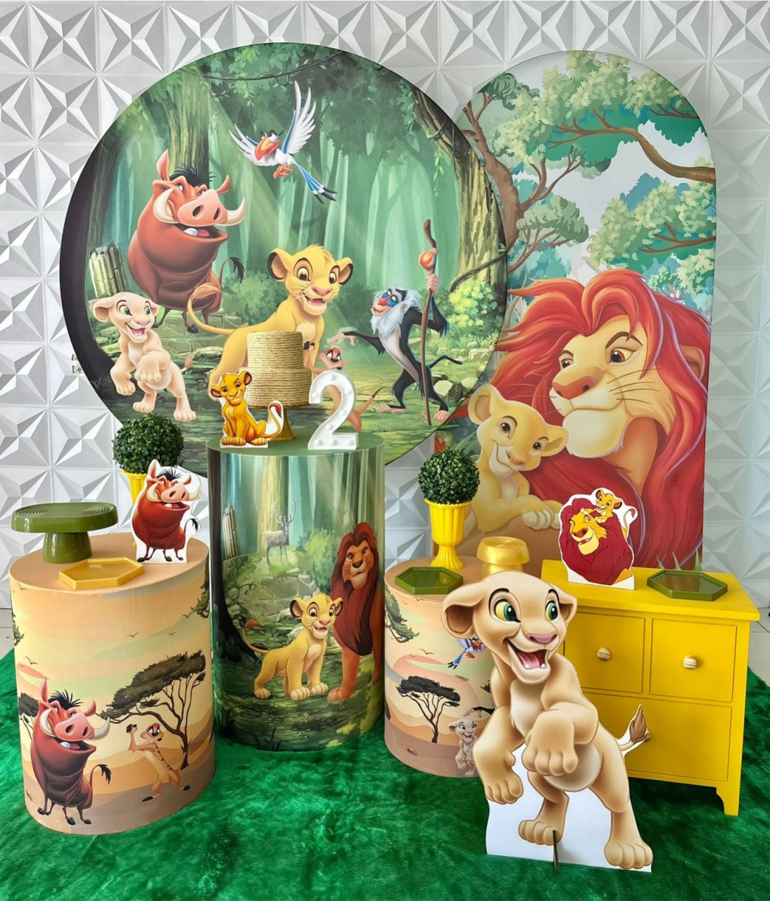 Rei Leão Com Romano  - Festerê Pegue e Monte 
