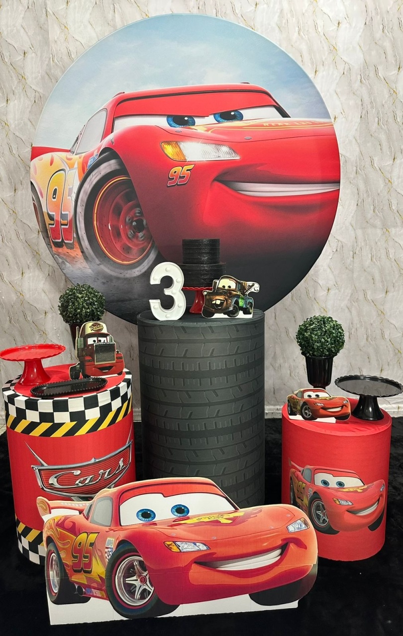 Carros/ Mcqueen 1 - Festerê Pegue e Monte 