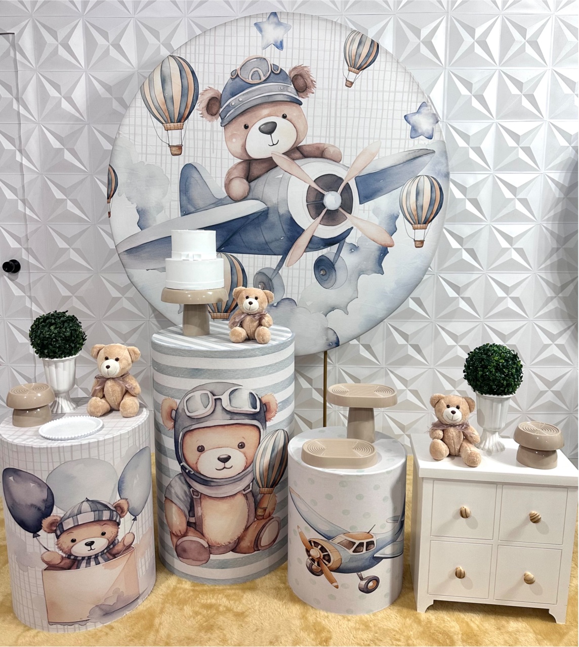 Urso Aviador 2 - Festerê Pegue e Monte 