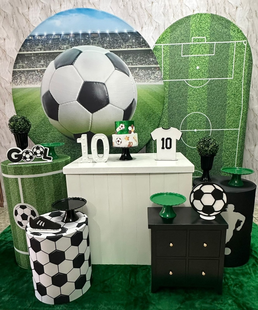 Futebol 1 Com Armário E Romano - Festerê Pegue e Monte 