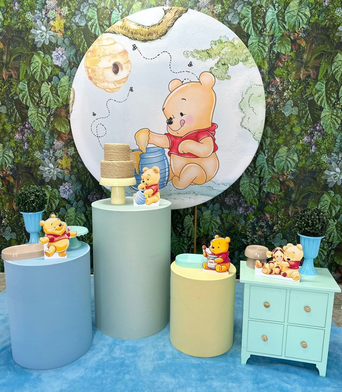 Urso Pooh Baby  - Festerê Pegue e Monte 