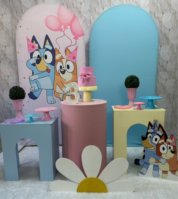 Bluey 2 Com Romanos  - Festerê Pegue e Monte 