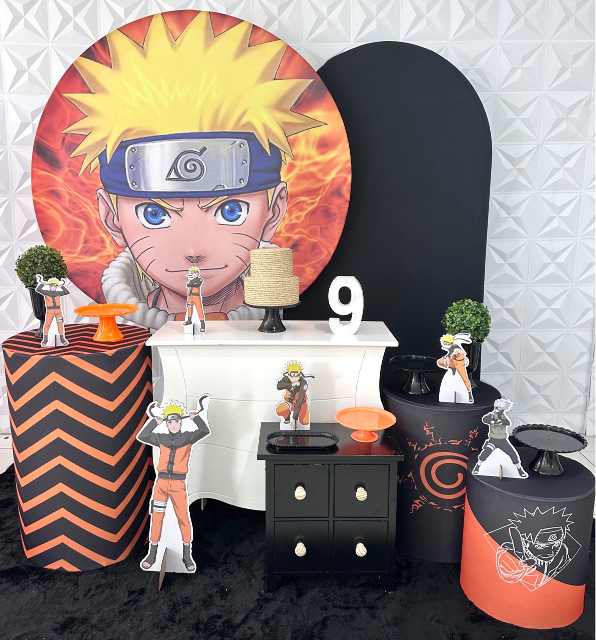 Naruto Com Romano E Armário - Festerê Pegue e Monte 