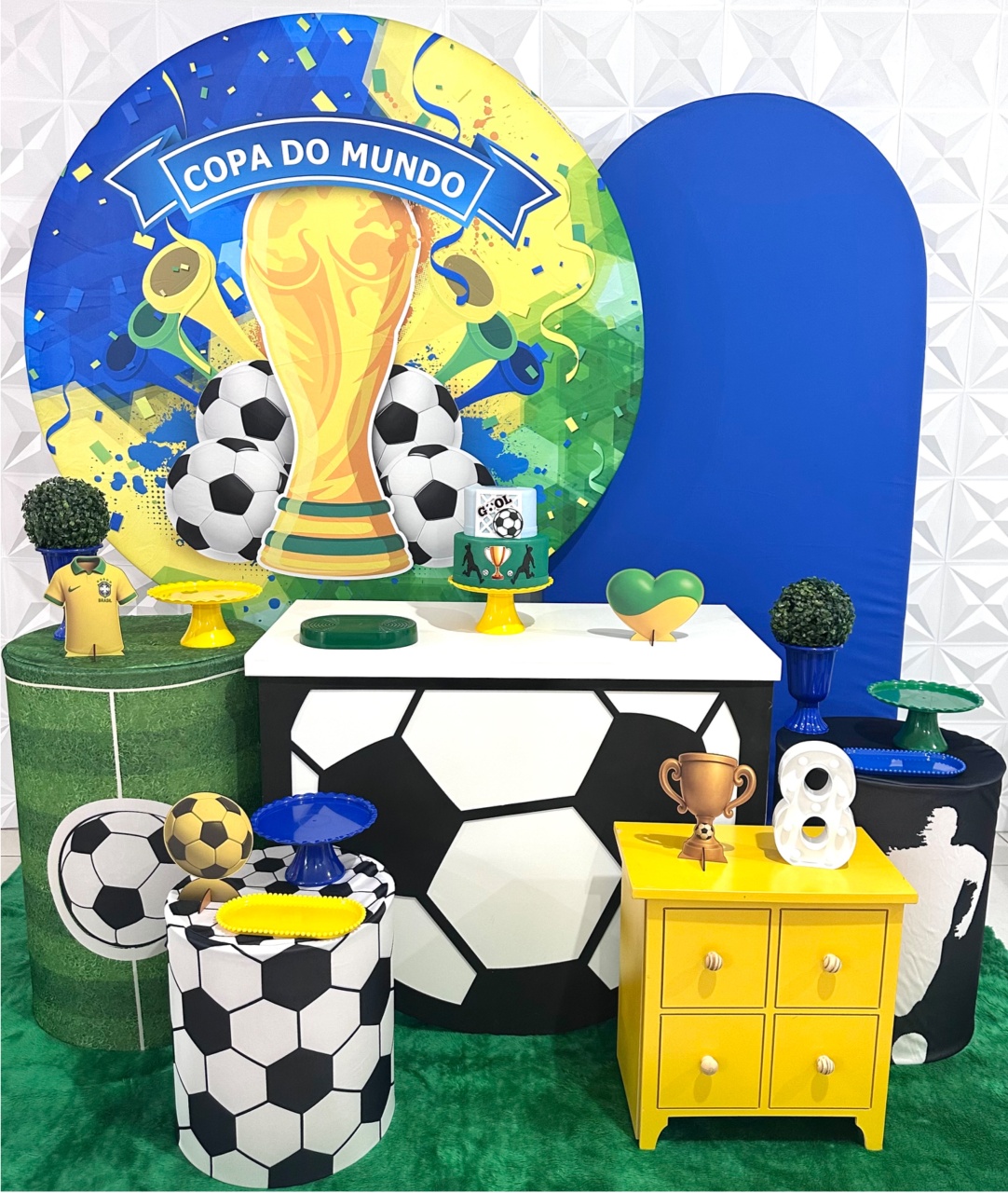 Copa Do Mundo Com Romano E Armário  - Festerê Pegue e Monte 
