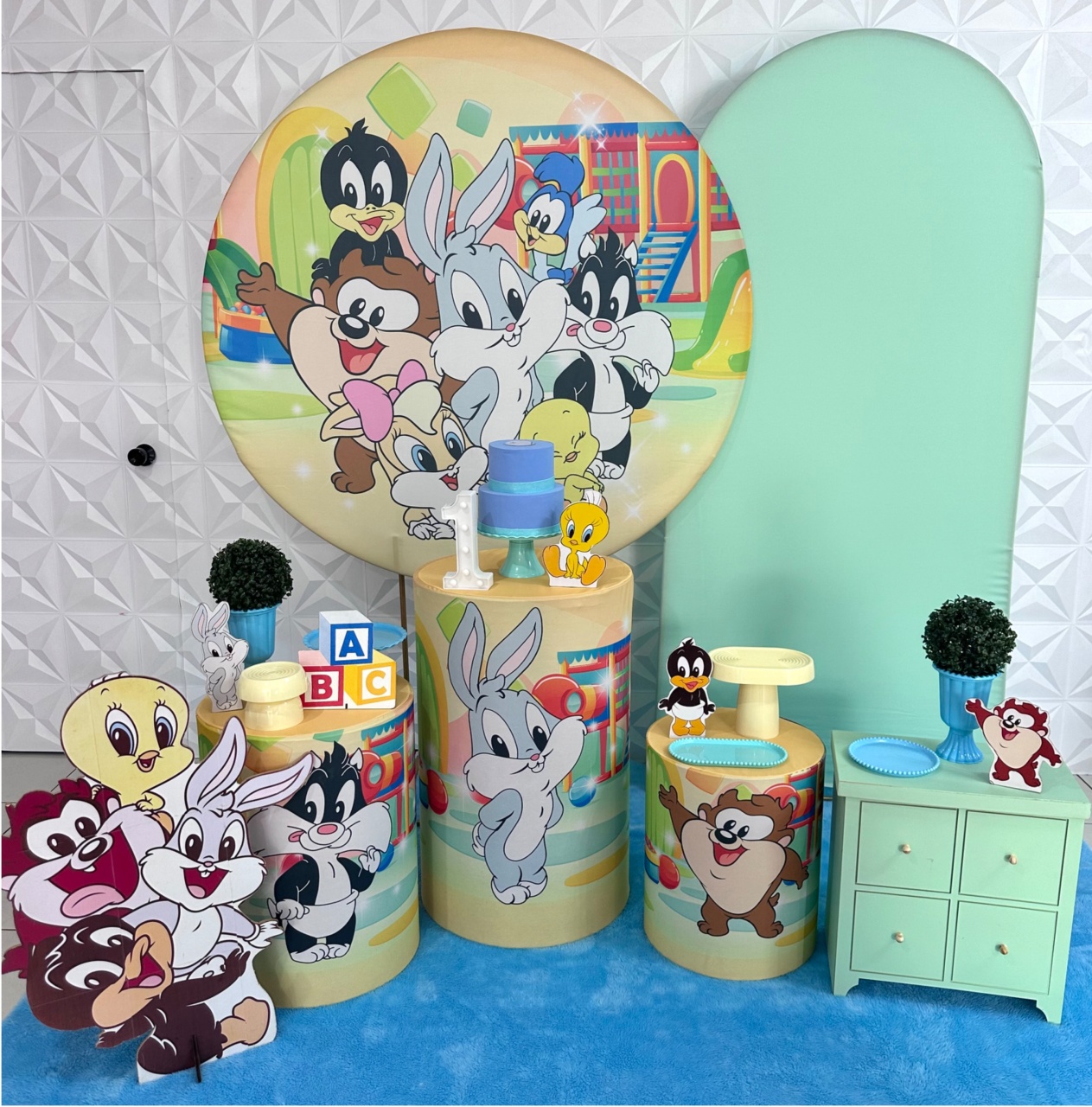Baby Looney Tunes 1 Com Romano - Festerê Pegue e Monte 