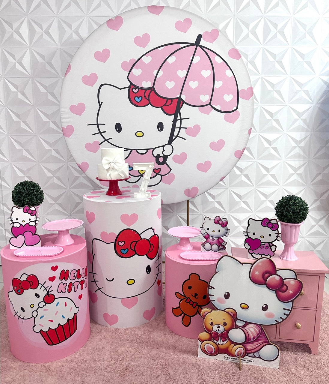 Hello Kitty 1 - Festerê Pegue e Monte 