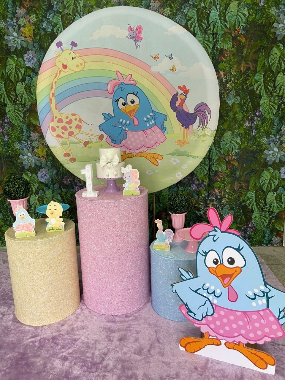 Galinha Pintadinha Candy  - Festerê Pegue e Monte 