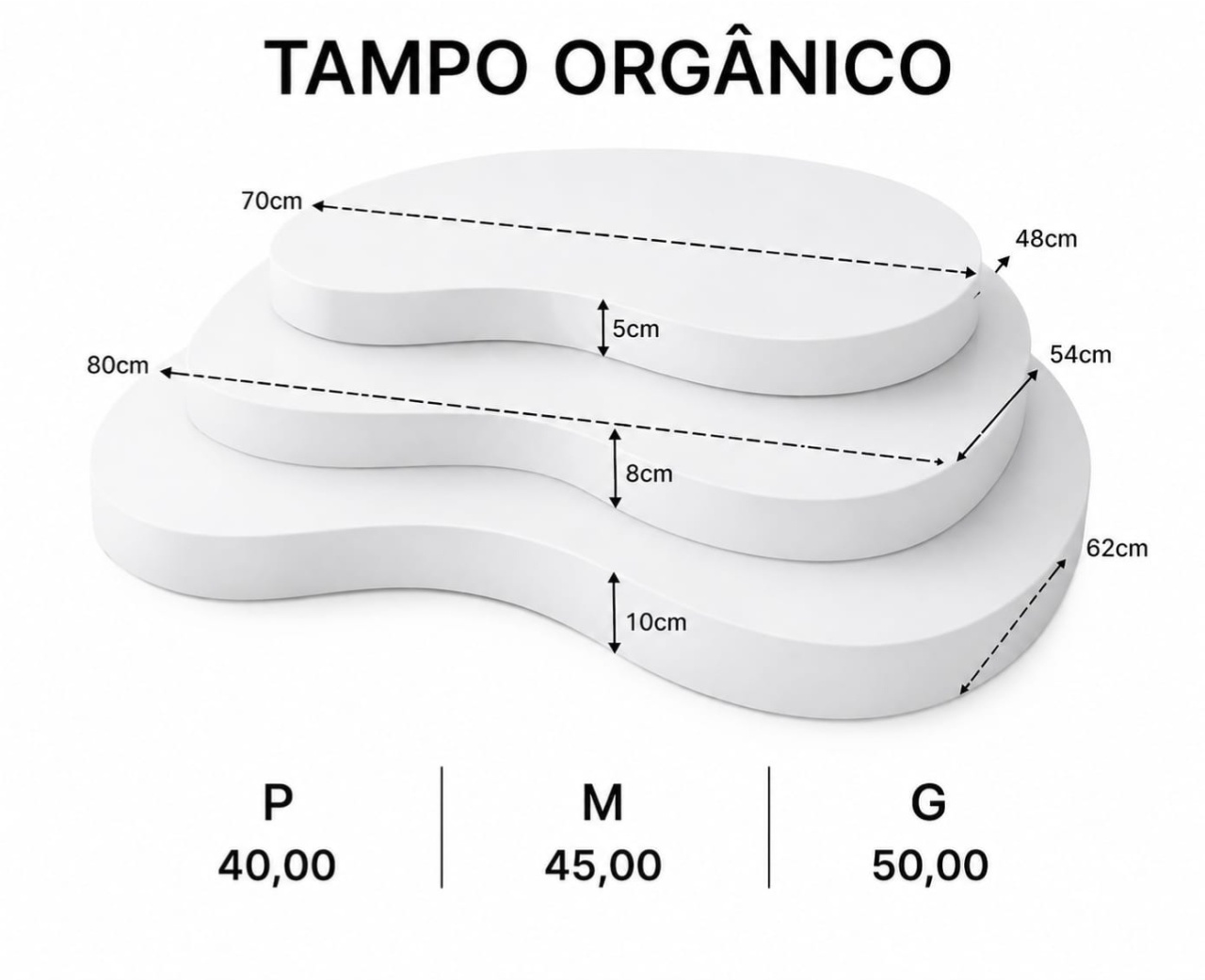 Tampo Organico - f.celshaday artigos para festa.