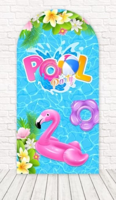 Painel Romano 2X1 Pool Party - f.celshaday artigos para festa.
