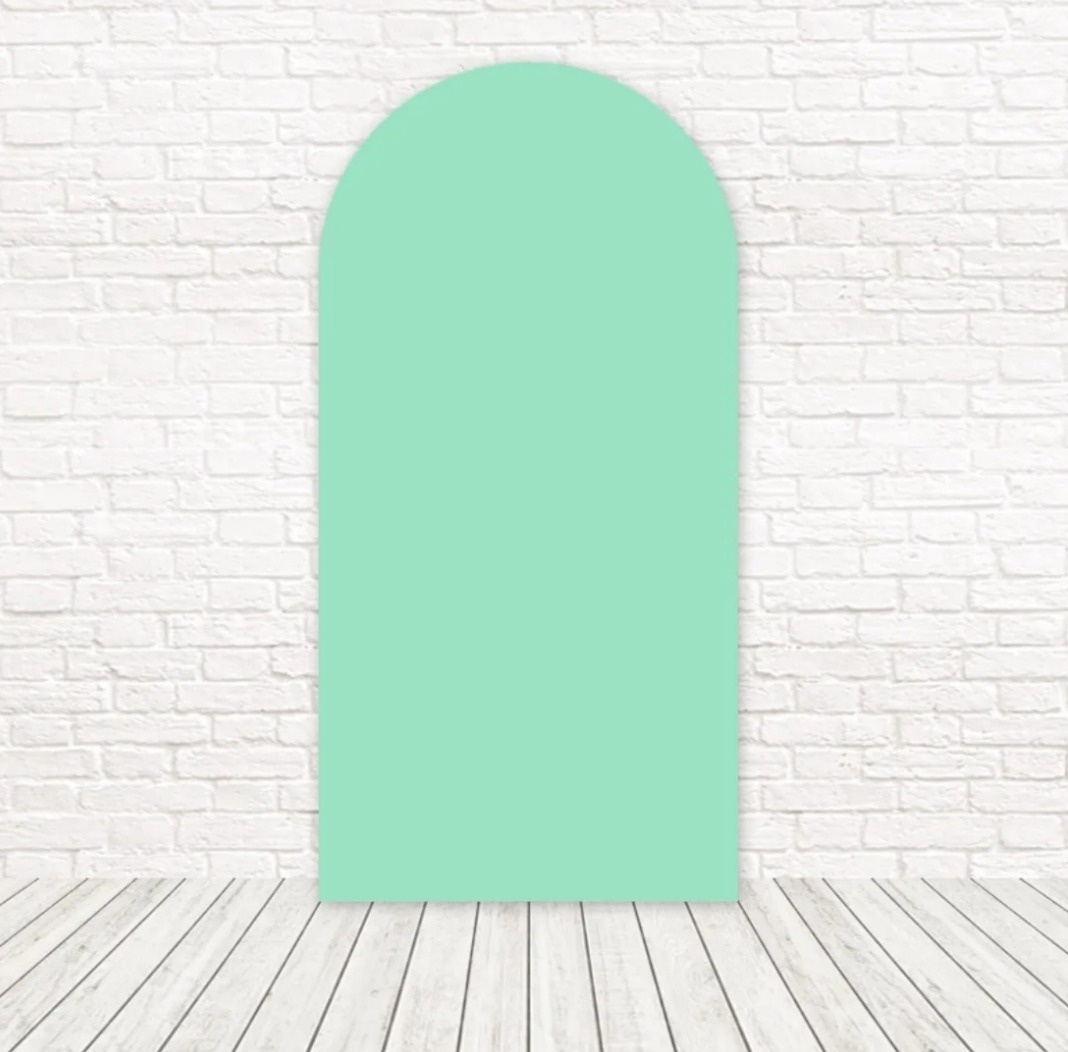 Painel Romano Verde Tifany - f.celshaday artigos para festa.