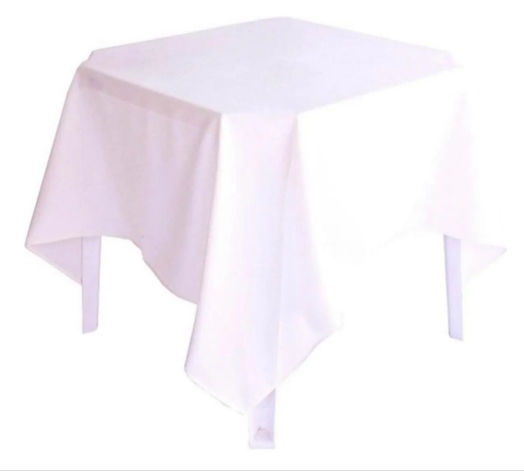 Toalha de Mesa Branca. - f.celshaday artigos para festa.