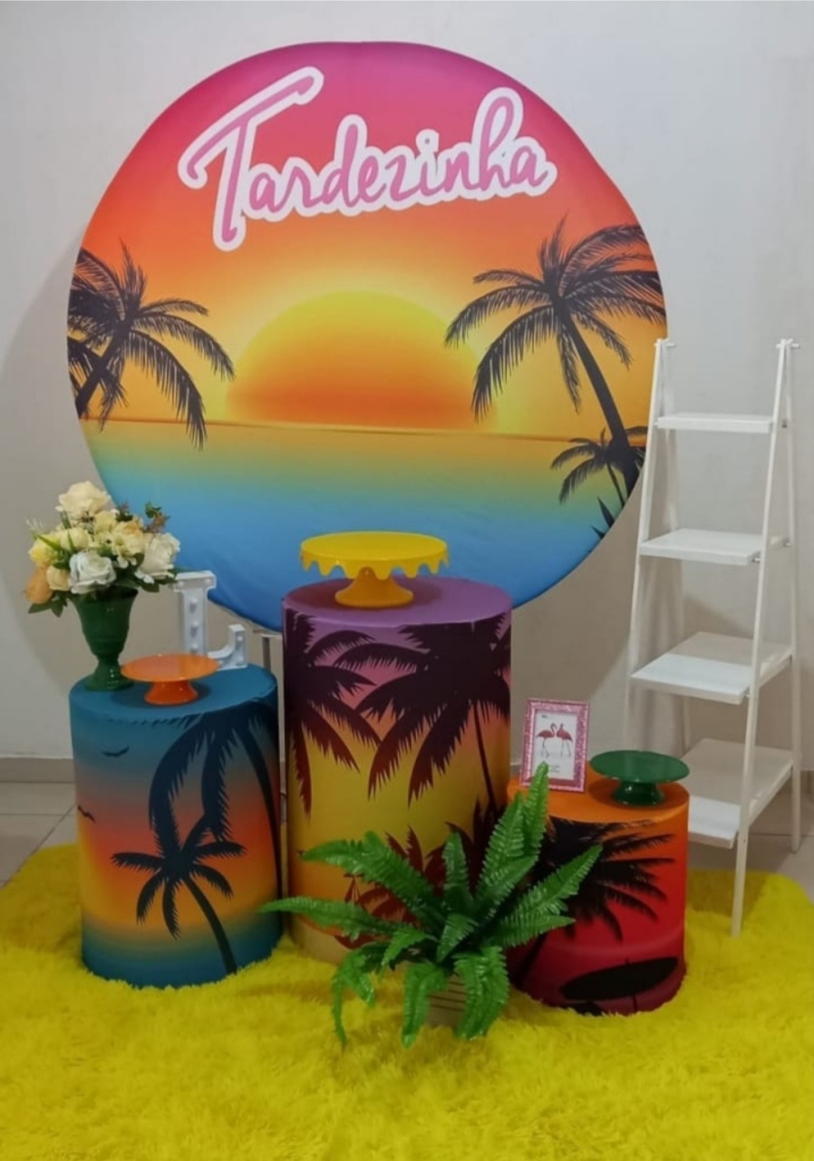 Cenário Tardizinha. - f.celshaday artigos para festa.